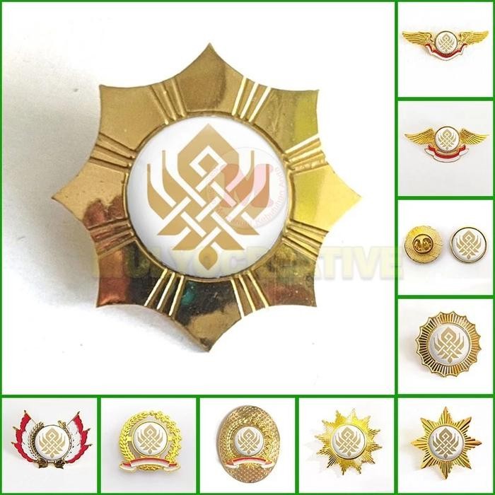 

Pin Logo Kementerian Kebudayaan RI Pin Bros Wing Kemenkebud RI PREMIUM