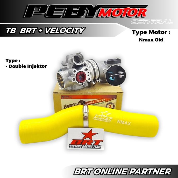 Throttle Body TB BRT Nmax Old 155 Double Injektor Jangeby Store