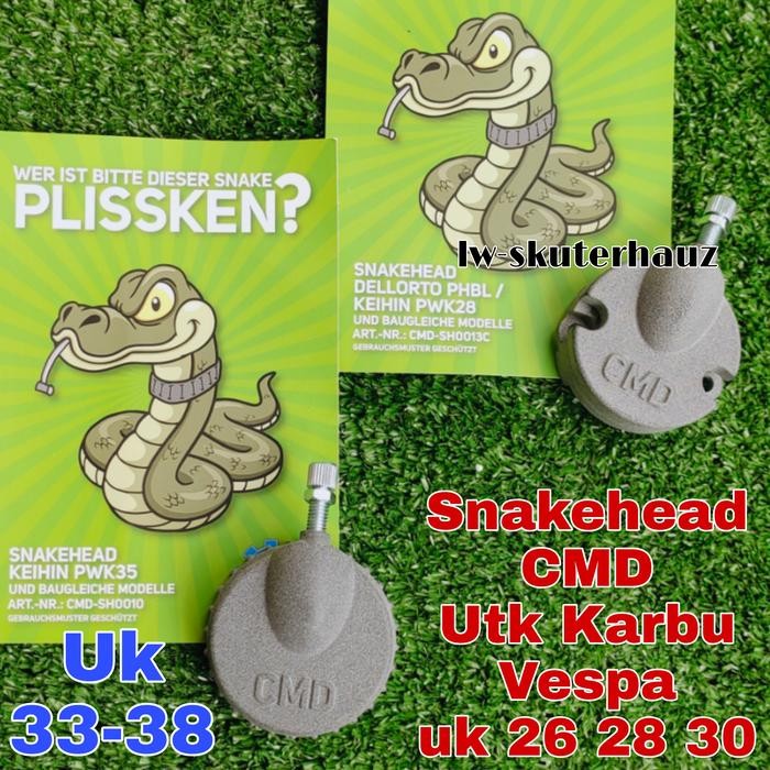 Snake head Original CMD utk Karbu PWK 26-28-30