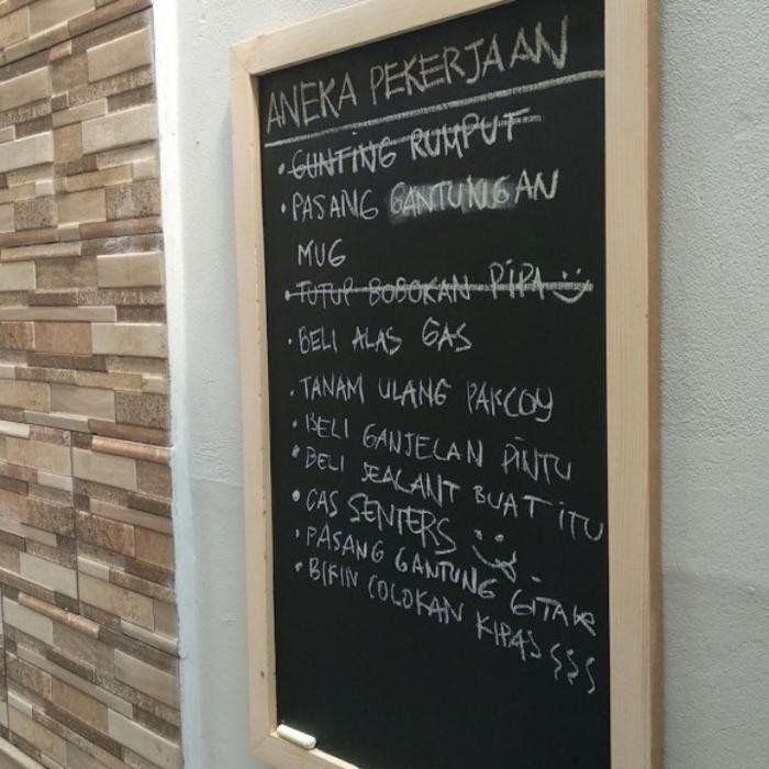 

Papan Menu Caffe, Blackboard Kapur,Papan Tulis Kapur,Papan Tulis