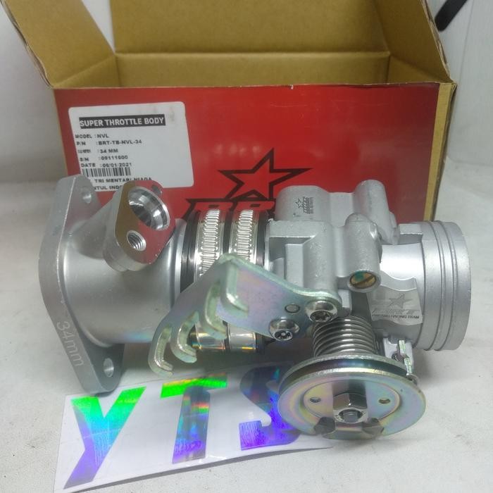 THROTTLE BODY BRT/TB BRT NEW VIXION LIGHTNING/NVL UKURAN 34