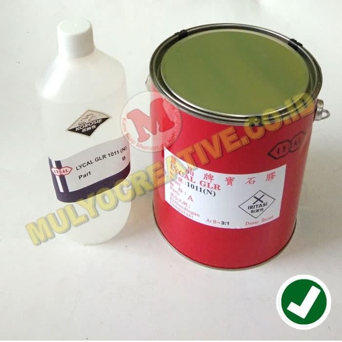 Resin Lycal 1011 Bening Keras - Lycal Gem Like Resin Bening Keras PREMIUM