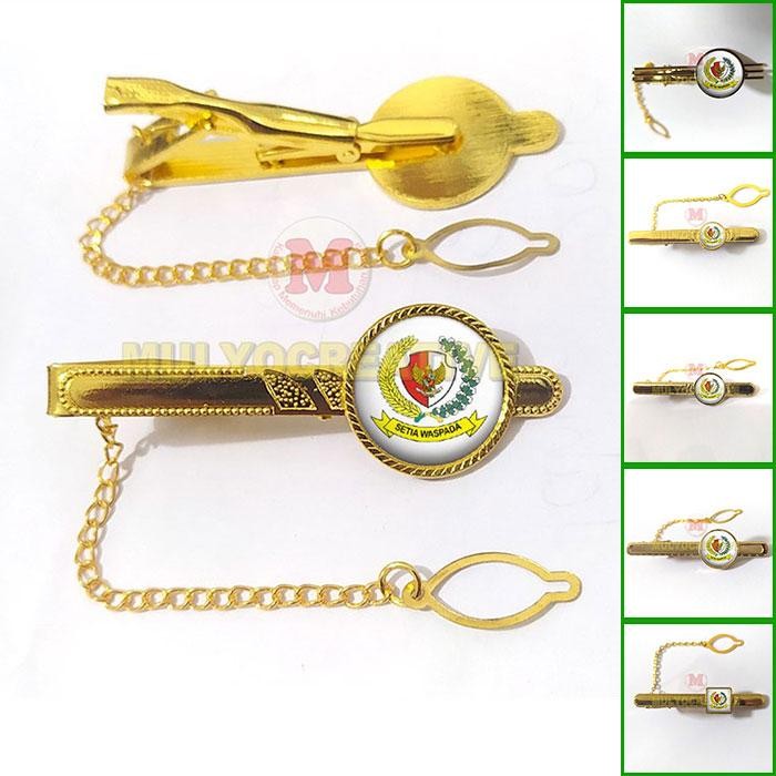 

Jepitan Dasi Paspampres - Penjepit Tie Bar Clip Paspampres All Model PREMIUM