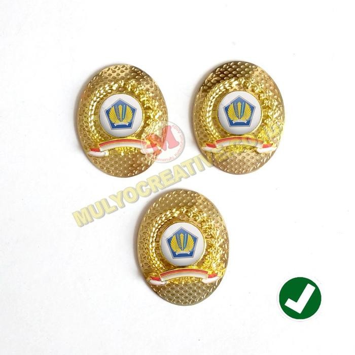 

Lencana Pin Model Oval Pin Logo Kementerian Keuangan Bahan Logam PREMIUM