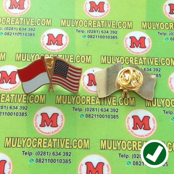 

Pin Bendera Persahabatan Negara Amerika Dan Indonesia PREMIUM