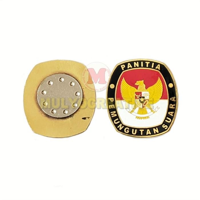 

Pin PPS Pin Bros Panitia Pemungutan Suara Pin KPU PPS Logam PREMIUM