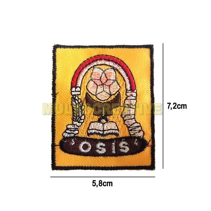 

Bed OSIS SMP - Bordir Emblem Patch OSIS SMP Kuning Murah PREMIUM