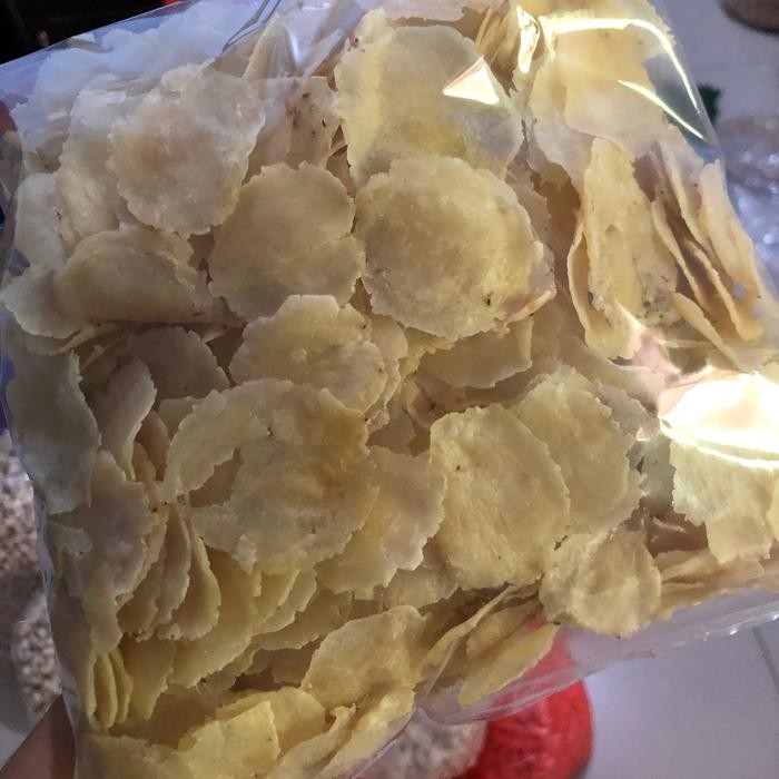 

Emping Melinjo Wonogiri 1Kg Goreng Kering Snacks Food Pedas Keripik Manis