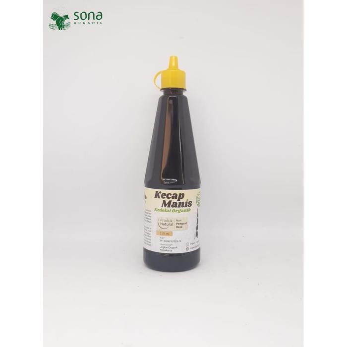 

Kecap Manis Kedelai organik 350ml lingkar organik