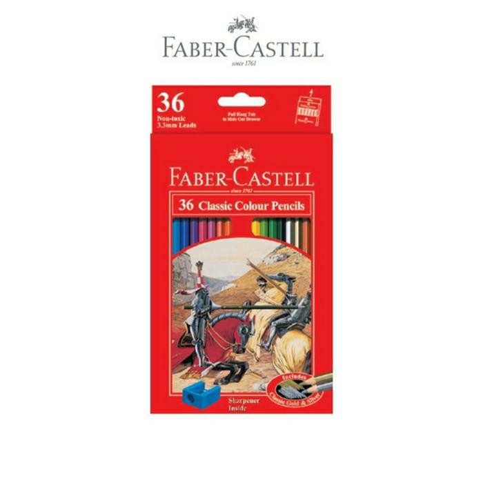 

Pensil Warna Faber Castell 36 Warna Classic