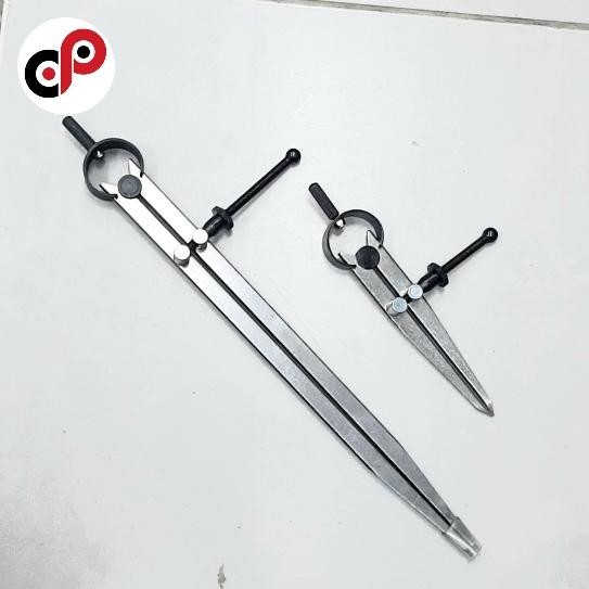 

Jangka Bubut Stelan Spring Caliper Divider 4", 6", 8", 10" 12