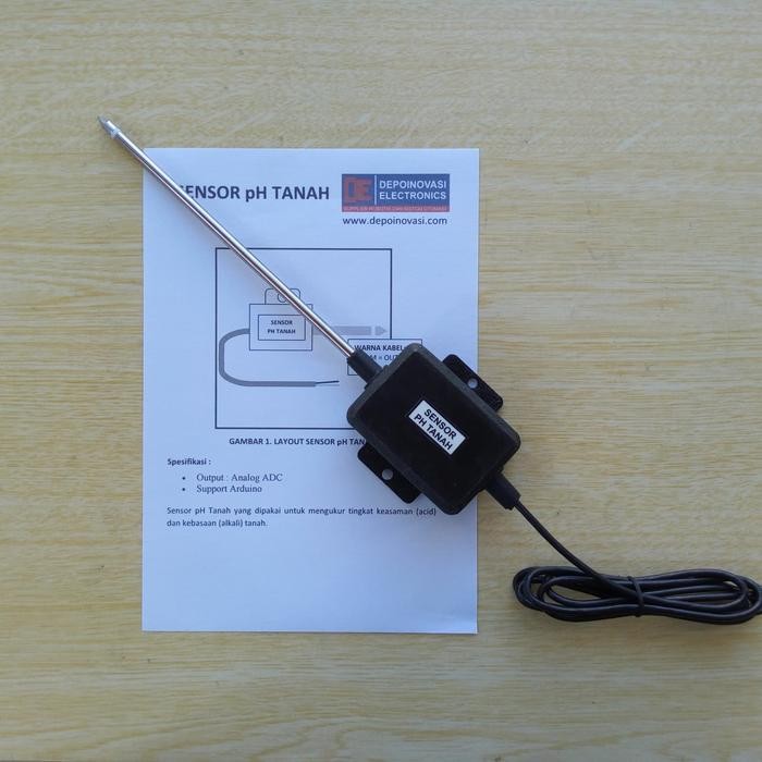 Sensor pH Tanah Support Arduino Gaess