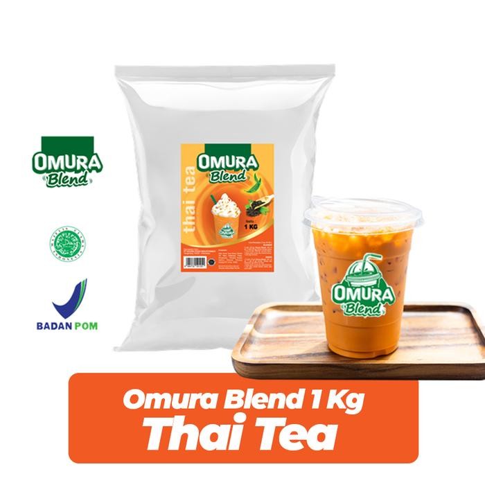 

Ready- Omura Blend Bubuk Minuman Rasa Thai Tea Powder Drink 1 Kg Omura Powder #Gratisongkir