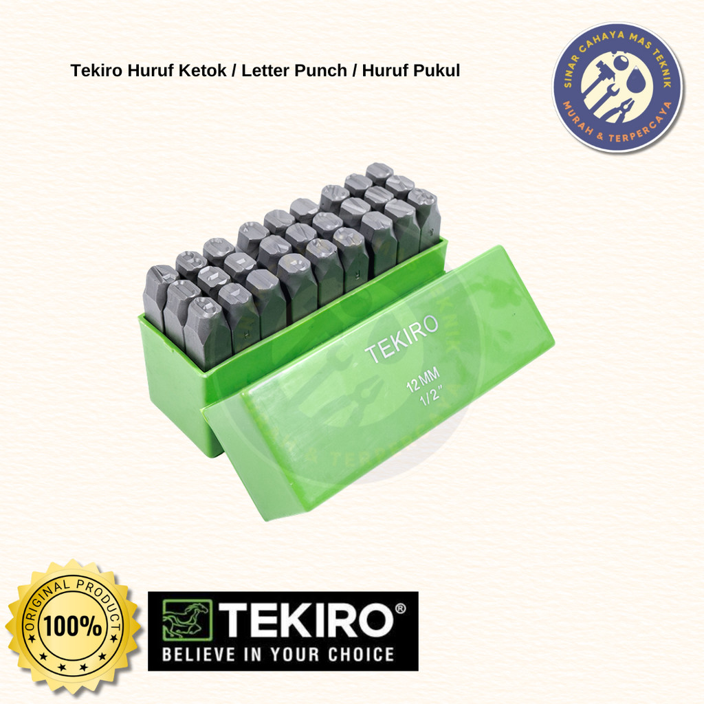 

Tekiro Huruf Ketok / Letter Punch / Huruf Pukul