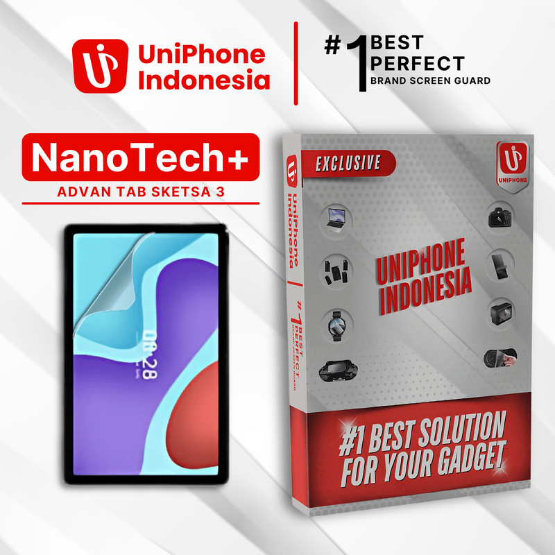 UniPhon EPU BIO GENESIS Hydrogel for ADVAN Tab Sketsa3 / Screen Guard Protector (Nanotech+ 100% Recy
