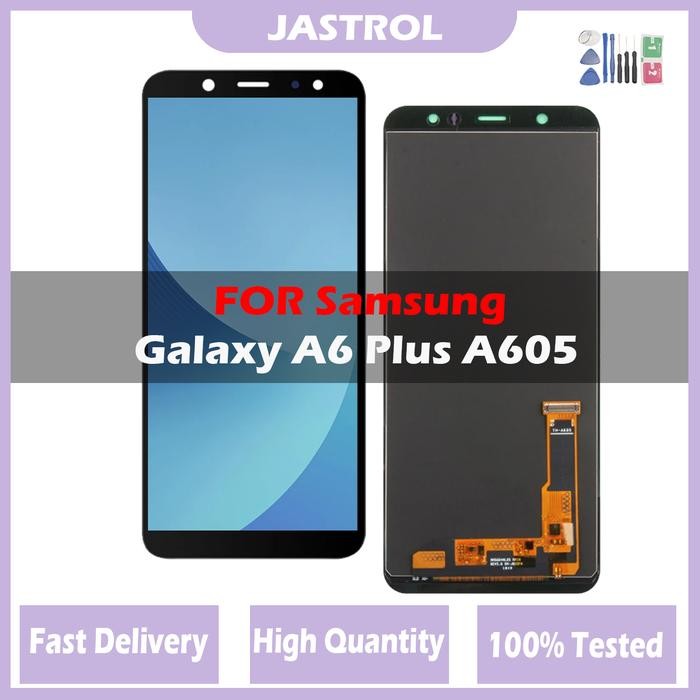 LCD For Samsung Galaxy A6 Plus 2018 A605 LCD Display Touch Screen Digitizer Assembly For Samsung A6 