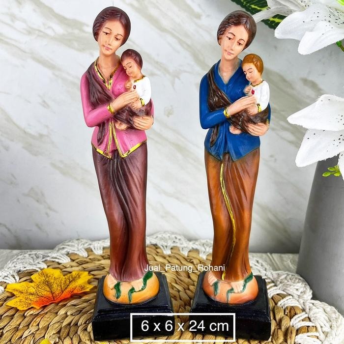 Patung Maria Jawa 25 cm *