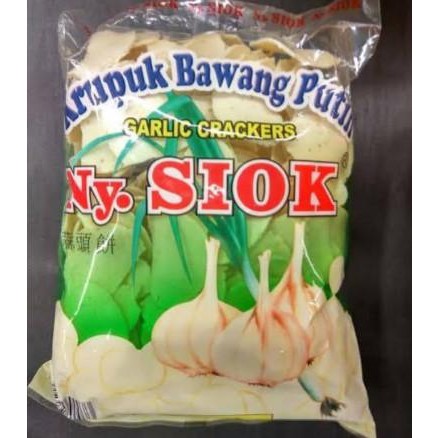 

Kerupuk/Krupuk Bawang Putih Nyonya Siok/Ny. Siok/Ny Siok Asli Sidoarjo
