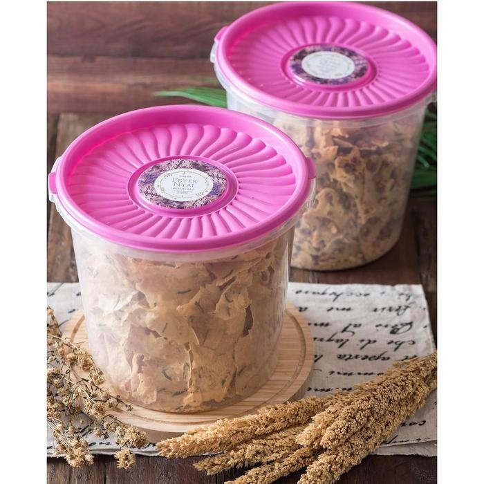 

Peyek Nyai - Rempeyek Teri Medan (Toples 10L) Jumbo