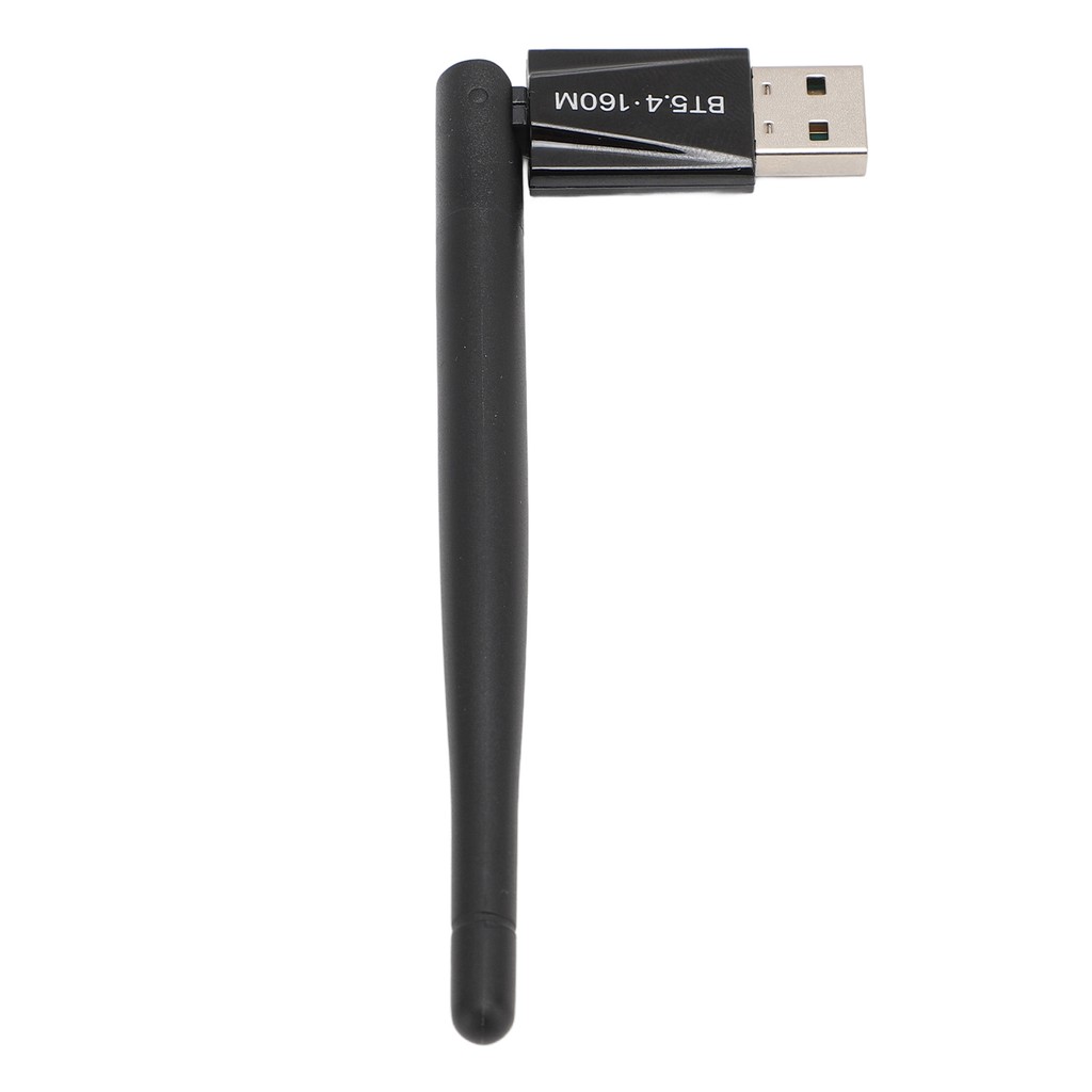 USB Bluetooth 5.4 Dongle Long Range Bluetooth Adapter 2.4GHz Rotatable Antenna High Speed ABS
