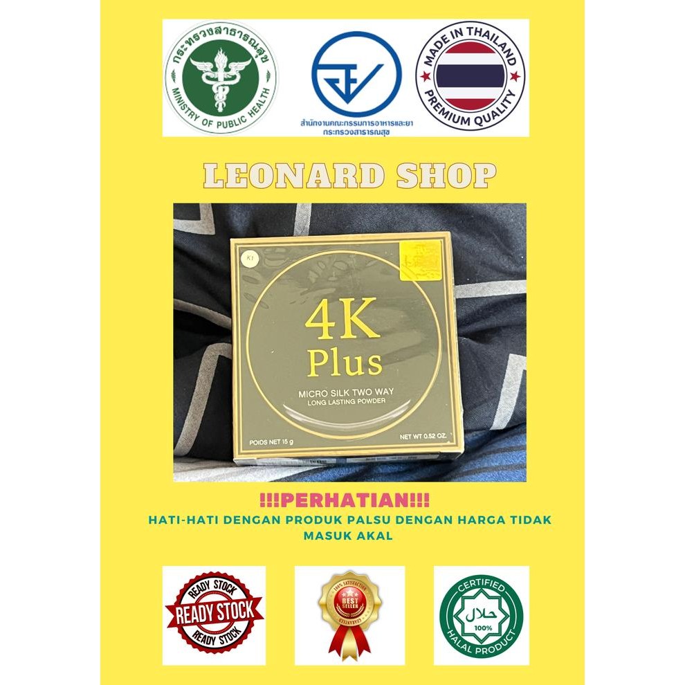 A5_SD 4K Plus Two Way Lasting Powder Bedak Original Thailand