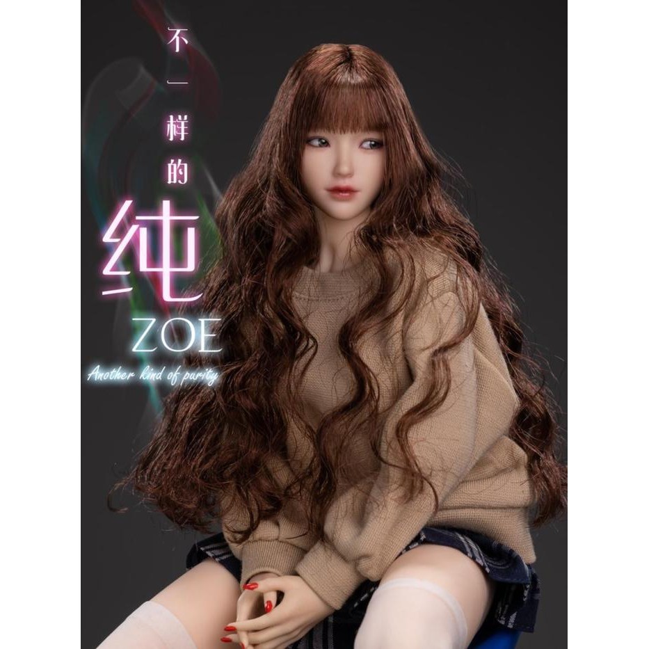 i8Toys i8 Toys Xiao Chun Zoe Lost School Series Female Headsculpt H005 - Action Figure 1/6 Scale