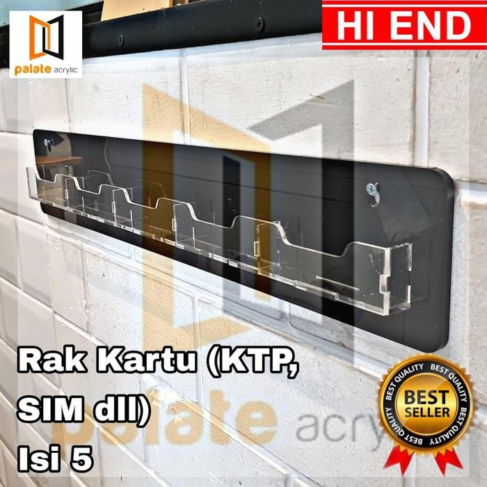 

Akrilik Tempat Kartu / Akrilik Tempat Ktp Isi 5