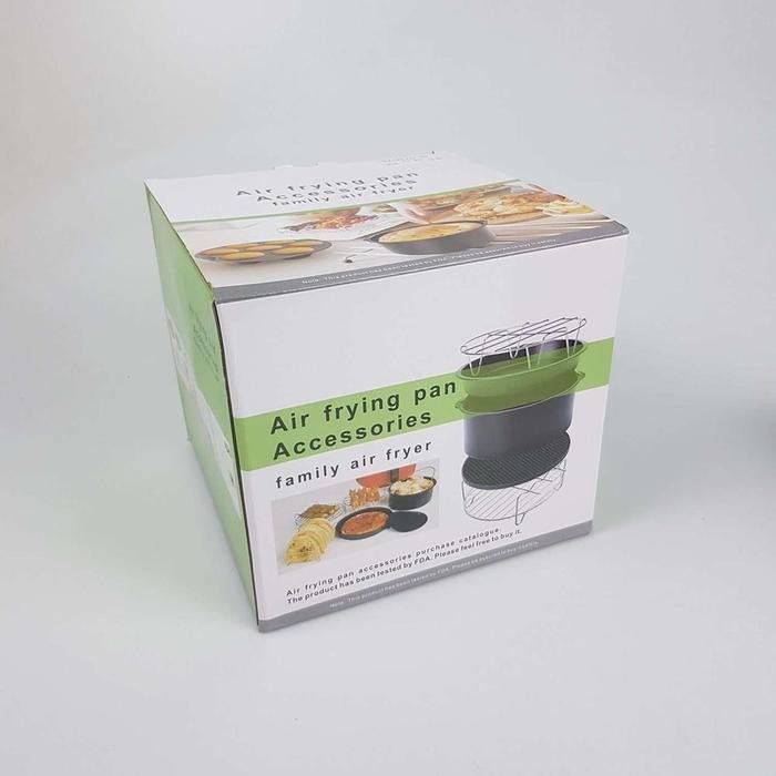 Set Aksesoris Air Fryer Frying Pan For Gowise Pot Tanpa Minyak
