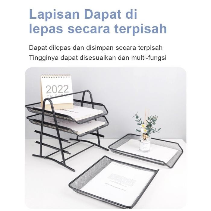 

Shenar Document Tray 4 Tingkat Dokumen Keeper Warna Hitam Murah Serbaguna Rak Dokumen Besi Desk