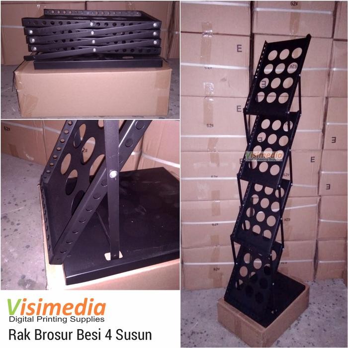 

Rak Brosur Besi 4 Susun Rak Brosur Lipat Rak Brosur Susun A4