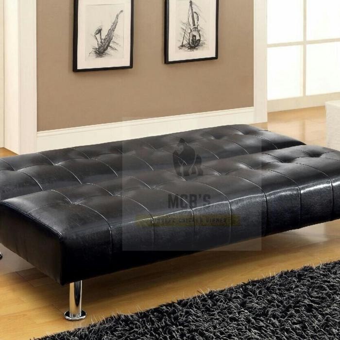 Sofa Bed Lipat Retro Beludru Kain Kulit Oscar Hitamongkir