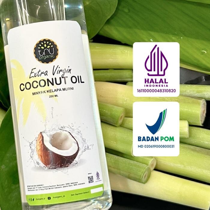 

(500Ml) Extra Virgin Coconut Oil Truorganic - Vco Minyak Kelapa Murni Tru Organic Premium Pure Vco