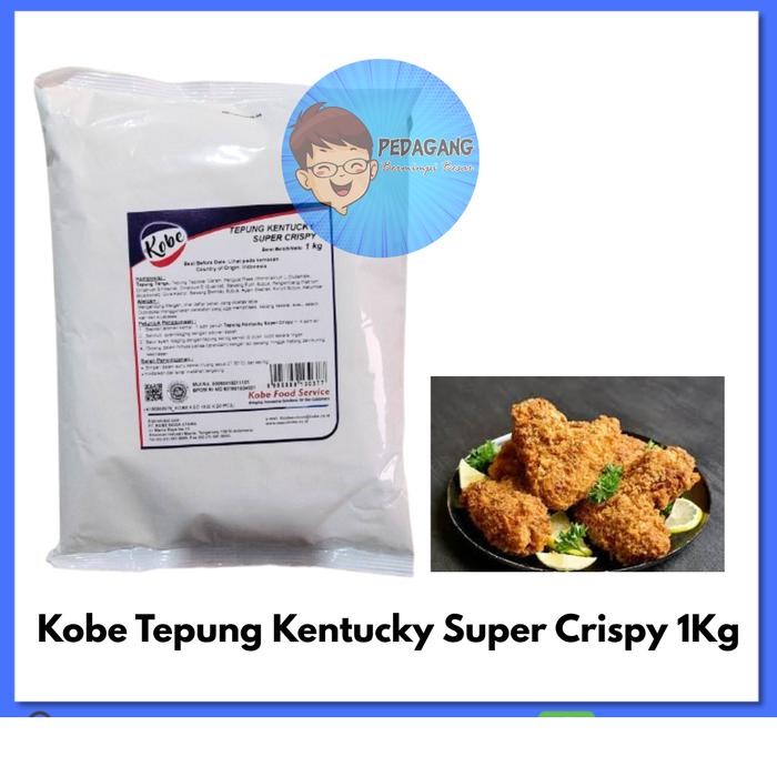 

(Rdm) - Kobe Tepung Kentucky Super Crispy 1Kg Tepung Fried Chicken