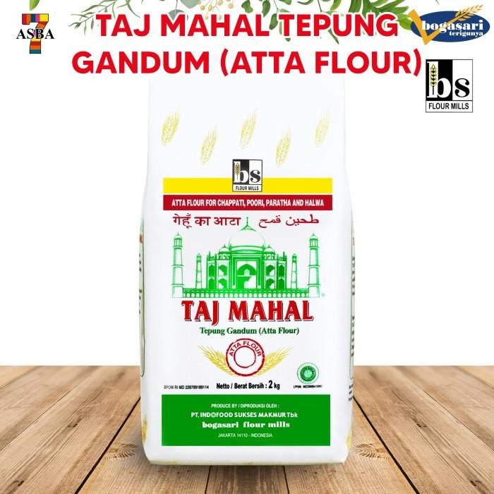 

(Rdm) - Taj Mahal Tepung Gandum (Atta Flour) 2Kg