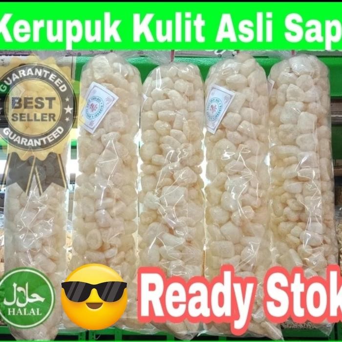 

Ready- Kerupuk / Krupuk Kulit Sapi Siap Makan