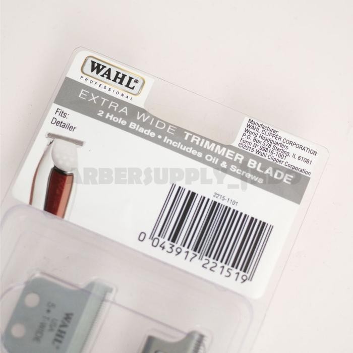 Mata Pisau Wahl Detailer T Wide Ori Usa / Wahl Balde Detailer T Wide