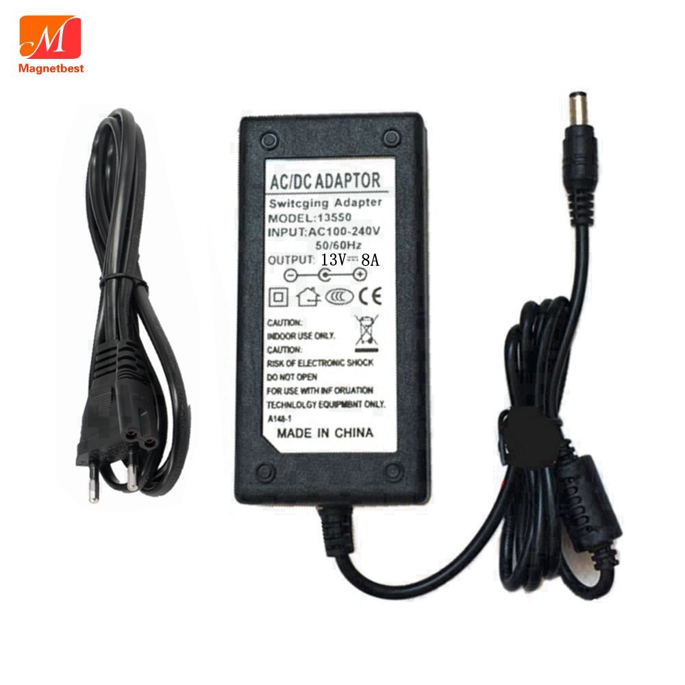 13V 8A 13 Volt Adapter Charger AC DC Transformer Switching With EU US