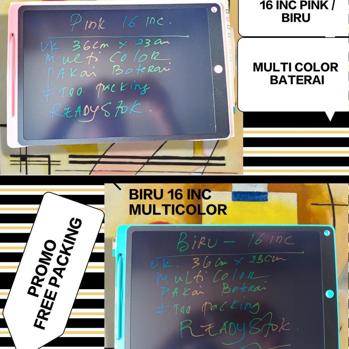 

Abadi 93 - Termurah Lcd Writing Tablet Papan Tulis Untuk Anak Dan De