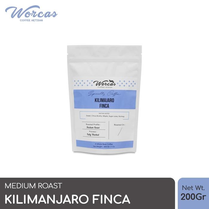 

NWFK Worcas Arabica Kilimanjaro Finca 200Gr - Medium Roasted Coffee
