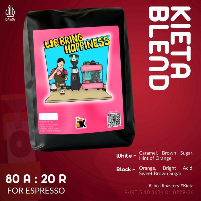 

NWFK Biji Kopi Espresso Kieta Blend 1Kg