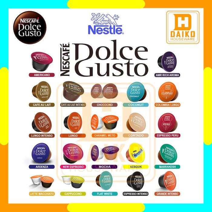 

NWFK Capsule Ndg Nescafe Dolce Gusto Ecer All Varian Rasa Original Nestle