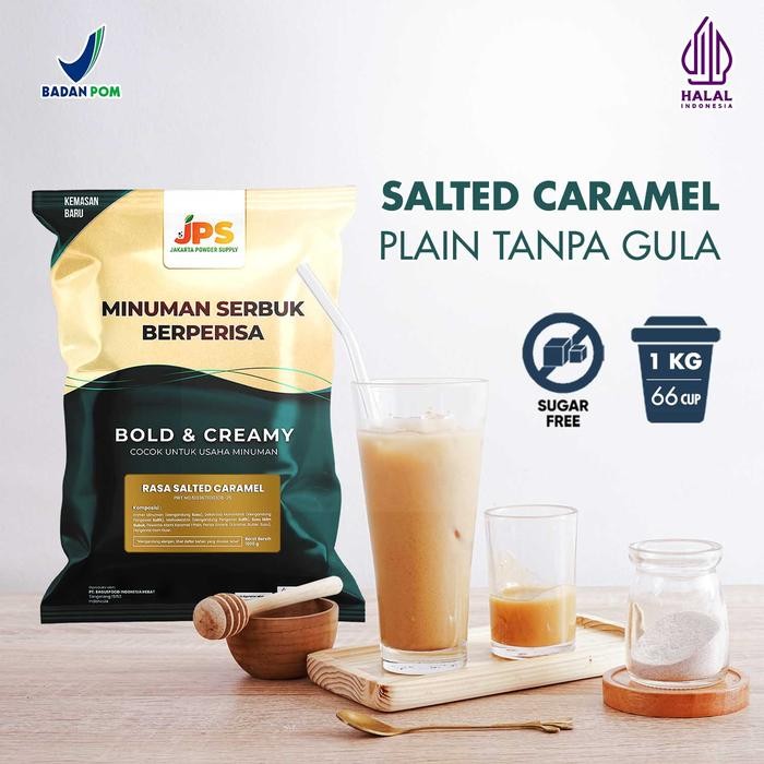 

8SXE Bubuk Jps Rasa Salted Caramel Plain 1 Kg