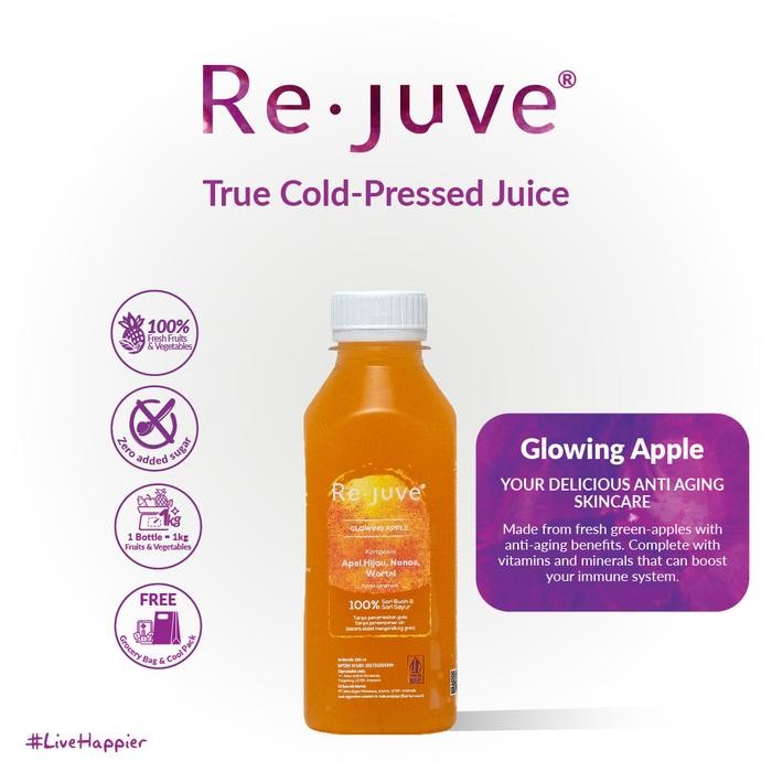 

8SXE Re.Juve - Glowing Apple 250 Ml (Cold-Pressed Juice/ Jus)