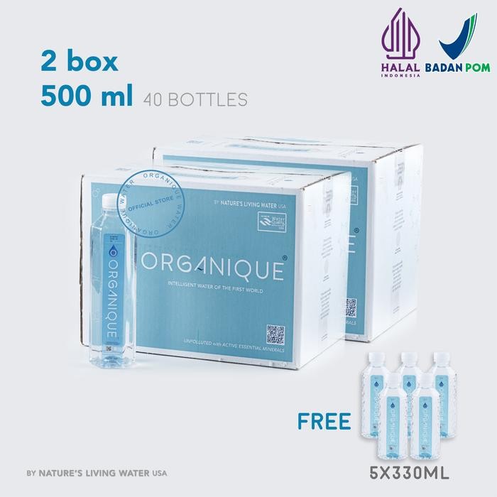 

8SXE Promo 2 Box! Premium Alkaline Mineral Water ( 2 Box 500 Ml )