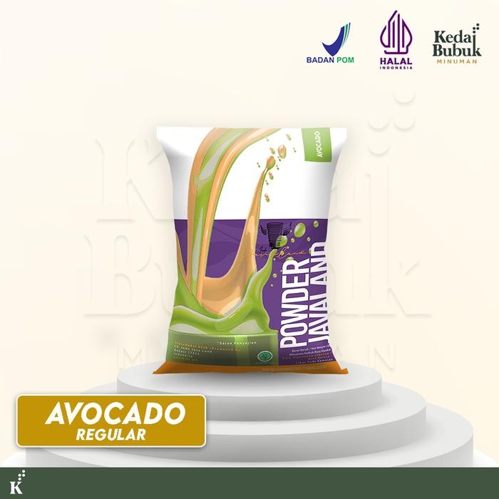 

8SXE Javaland Bubuk Minuman Varian Buah 1Kg - Regular Plain Avocado, Banana, Blueberry,