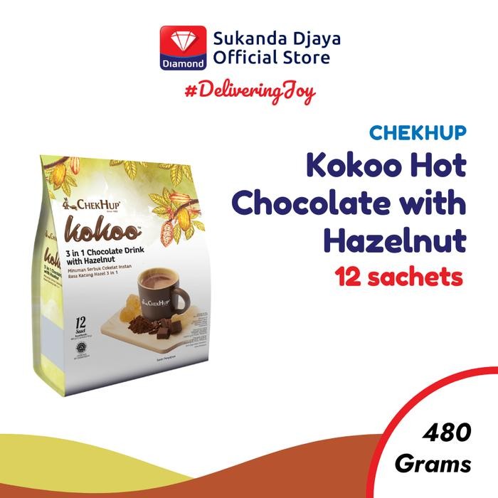 

8SXE Chekhup Chocolate Drink Hazelnut Kokoo - 12 Pcs@40 Gr