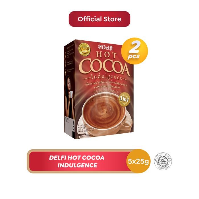 

8SXE Delfi Hot Cocoa Indulgence 5X25 G - 2 Box