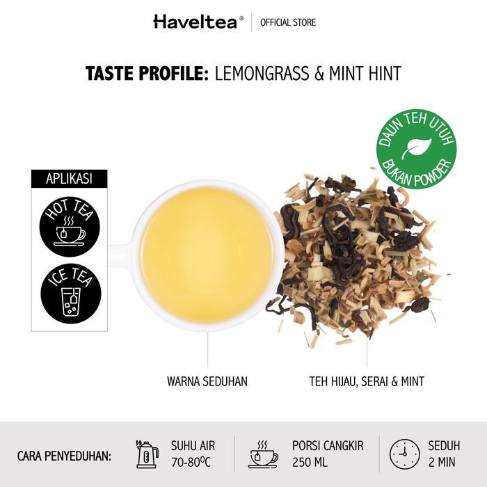 

8SXE Ubud Garden Mini Tin Haveltea Teh Rempah Teh Hijau Serai Mint