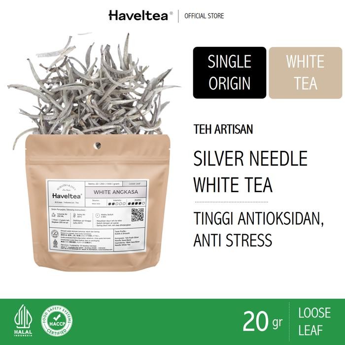 

8SXE Haveltea White Angkasa Small Pouch Teh Putih Loose Leaf