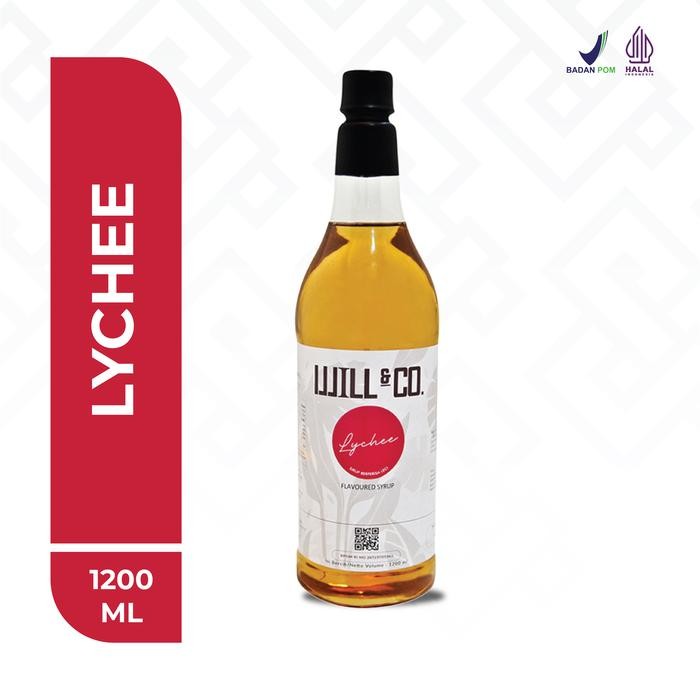 

8SXE Sirup Lychee Premium Will&Co 1.2 Liter